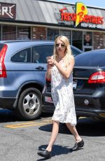 EMMA ROBERTS Out and About in Los Feliz 07/20/2016
