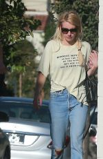 EMMA ROBERTS Out in Los Angeles 07/20/2016