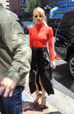 EMMA ROBERTS Outside Comic-con in San Diego 07/21/2016