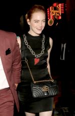 EMMA STONE Leaves 33 Taps Bar in Hollywood 06/29/2016
