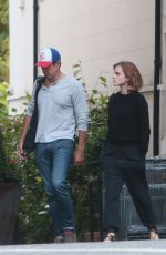 EMMA WATSON Out and About in London 07/04/2016
