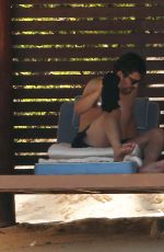 EMMY ROSSUM in Swimsuit on the Beach in Cabo San Lucas 07/03/2016