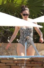 EMMY ROSSUM in Swimsuit on the Beach in Cabo San Lucas 07/03/2016