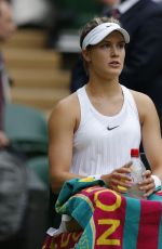 EUGENIE BOUCHARD at 2nd Tound of Wimbledon Tennis Championships in London 06/30/2016