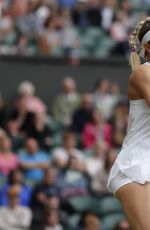 EUGENIE BOUCHARD at 2nd Tound of Wimbledon Tennis Championships in London 06/30/2016