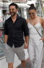 EVA LONGORIA and Jose Baston Out in Marbella 07/18/2016