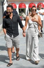 EVA LONGORIA and Jose Baston Out in Marbella 07/18/2016