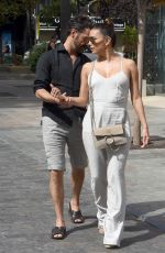 EVA LONGORIA and Jose Baston Out in Marbella 07/18/2016