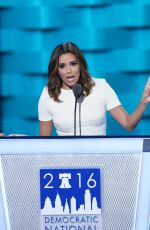 EVA LONGORIA at Democratic National Convention in Philadelphia 07/25/2016