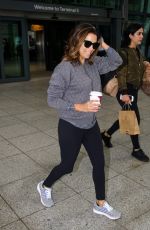 EVA LONGORIA at Heathrow Airport in London 07/27/2016