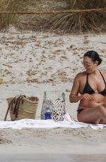EVA LONGORIA in Bikini on the Beach in Ibiza 07/21/2016