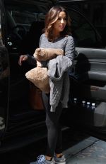 EVA LONGORIA Leaves Crosby Hotel in New York 07/25/2016