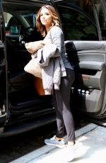 EVA LONGORIA Leaves Crosby Hotel in New York 07/25/2016