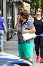 EVA MENDES Arrives at a Cosmetic Surgery Office in Budapest 07/16/2016