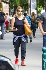 EVA MENDES Arrives at a Cosmetic Surgery Office in Budapest 07/16/2016