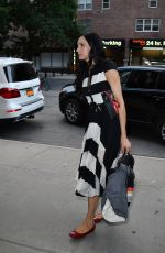 FAMKE JANSSEN Out and About in New York 07/19/2016