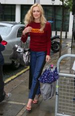 FEARNE COTTON Arrives at BBC Radio 2 Studios in London 07/01/2016