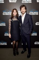 FELICITY JONES at Rogue One: A Star Wars Story Panel at Star Wars Celebration in London 07/15/2016