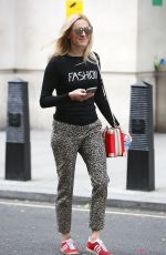 FERANE COTTON Arrives at BBC Radio Studios in London 07/09/2016