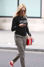 FERANE COTTON Arrives at BBC Radio Studios in London 07/09/2016