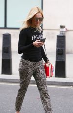 FERANE COTTON Arrives at BBC Radio Studios in London 07/09/2016