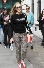 FERANE COTTON Arrives at BBC Radio Studios in London 07/09/2016