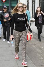 FERANE COTTON Arrives at BBC Radio Studios in London 07/09/2016