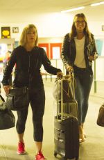 FERNE MCCANN at Heatrow Airport in London 07/02/2016