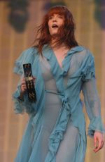 FLORENCE WELCH Performs at British Summertime Festival at Hyde Park in London 07/02/2016