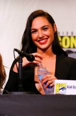 GAL GADOT at Warner Bros Panel at Comic-con in San Diego 07/23/2016