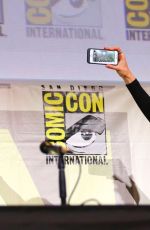 GAL GADOT at Warner Bros Panel at Comic-con in San Diego 07/23/2016