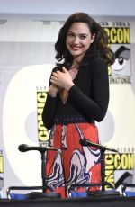 GAL GADOT at Warner Bros Panel at Comic-con in San Diego 07/23/2016