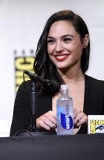 GAL GADOT at Warner Bros Panel at Comic-con in San Diego 07/23/2016
