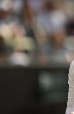 GARBINE MUGURUZA at 2nd Tound of Wimbledon Tennis Championships in London 06/30/2016