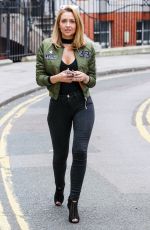 GEMMA MERNA Out and About in London 07/04/2016