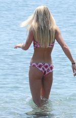 GEORGE HARRISON in Bikini on the Beach in Marbella 07/01/2016