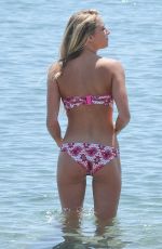 GEORGE HARRISON in Bikini on the Beach in Marbella 07/01/2016