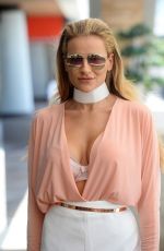 GEORGIA KOUSOULOU Filming at Upper East Nightclub 07/03/2016