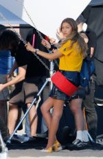 GIGI HADID at a Photoshoot in Los Angeles 07/28/2016