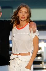 GIGI HADID at a Photoshoot in Los Angeles 07/28/2016