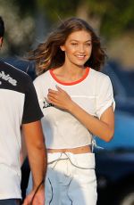 GIGI HADID at a Photoshoot in Los Angeles 07/28/2016