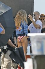 GIGI HADID at a Photoshoot in Los Angeles 07/28/2016