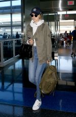 GIGI HADID at JFK Airport in New York 07/20/2016