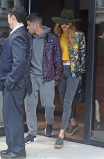GIGI HADID Leaves her Apartment in New York 07/06/2016