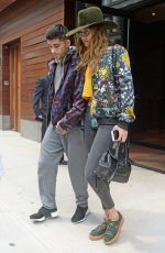 GIGI HADID Leaves her Apartment in New York 07/06/2016