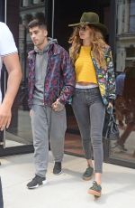 GIGI HADID Leaves her Apartment in New York 07/06/2016