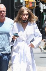 GIGI HADID on the Set of a Photoshoot in New York 07/12/2016