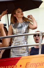 GIGI HADID on the Set of Maybelline Photoshoot in New York 07/18/2016