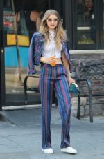 GIGI HADID Out and About in New York 07/25/2016