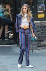 GIGI HADID Out and About in New York 07/25/2016